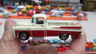 1957 Dodge Sweptside Pickup  2021 Matchbox 2100 Toy Truck Unboxing Review  OffWhite and Red 57 [upl. by Fretwell542]