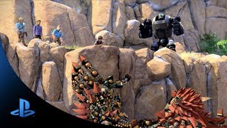 Knack Gamescom 2013 Trailer PS4 [upl. by Altman]