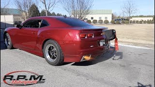 Twin Turbo Camaro 2step and Parachute Install [upl. by Chalmer]