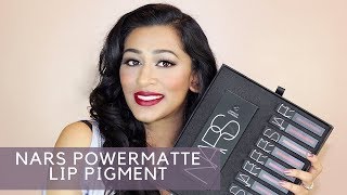 NEW Nars Powermatte Lip Pigment  Review Swatch amp Thoughts [upl. by Paresh]