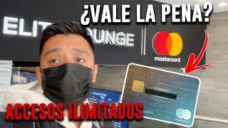 🔥ELITE LOUNGE MASTERCARD MEXICO✈️😱  FONDEADORA DE METAL WORLD ELITE SALA VIP ELITE LOUNGE [upl. by Eartha]