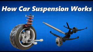 How Car Suspension Works Car Suspension Components Animation and Different Types of Suspension [upl. by Sucramaj405]