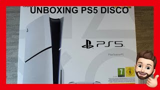 📦 Unboxing de la PlayStation 5 quotSlimquot con disco en 2024 🎮 [upl. by Tansey]