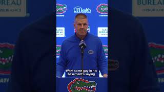 Billy Napier takes dig at “basement” critics in rural Central Florida  Florida Gators Football [upl. by Mert932]