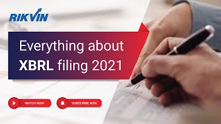 Revised XBRL Filing Requirements 2021 Rikvin Pte Ltd [upl. by Onimixam545]