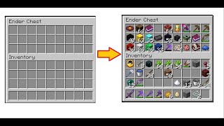 MINECRAFT GUIDE Access enderchest and inventory of players in your world [upl. by Sunda]