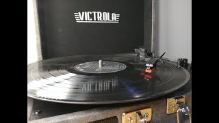 Victrola Vintage 3Speed Bluetooth Suitcase Turntable Speakers Gray REVIEW [upl. by Eldoria313]