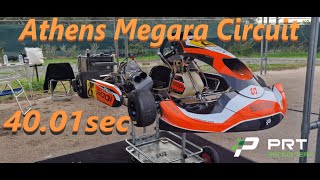 Sodi KART  Hotlap at Megara Circuit  PRT MOTORSPORT  4001 [upl. by Hurlow]