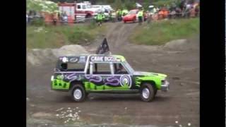 2011 Gander Demolition Derby  Big Car Introductions [upl. by Birdie]