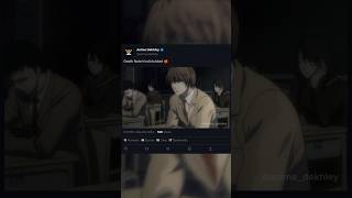 Death Note hindi dubbed shorts anime youtubeindia animeseriesinhindi animeinhindi fyp like [upl. by Aramo540]