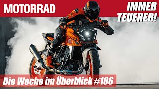 KTM wird immer teurer und geht nach Asien  MOTORRAD Die Woche im Überblick 106 [upl. by Marlow]