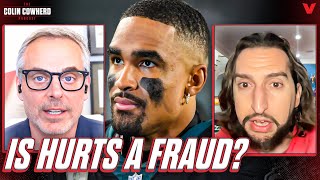 Nick Wright has SERIOUS DOUBTS about Jalen Hurts as Philadelphia Eagles QB  Colin Cowherd NFL [upl. by Ahtnama]