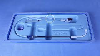 ArrowKarlan introducer laparoscopic cholangiography set with ArrowKarlan balloon catheter Inservi [upl. by Gaddi665]