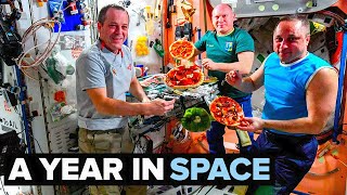 The LONGEST Mission On The ISS Episode 04 Space Kitchen Food In Zero Gravity Cupola ISS Module [upl. by Meng]