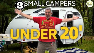 Small Camper Trailers with Bathrooms Under 20 [upl. by Eremihc]