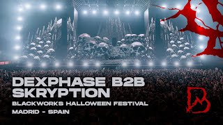 DEXPHASE B2B SKRYPTION  Blackworks Festival  The Purgatory  Halloween 2024 [upl. by Hnoj641]