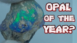 Is this OPAL OF THE YEAR Biggest I have ever cut [upl. by Bluhm]