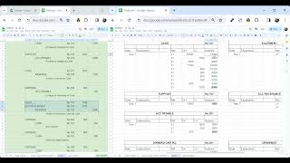 Chapter 2 5 Posting Journal to Ledger Trial Balance [upl. by Laurentium]