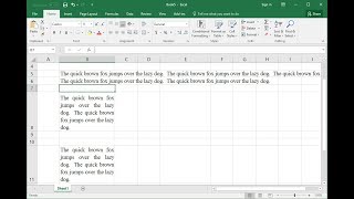 Shortcut key to Wrap amp Justify Text in MS Excel All Versions [upl. by Sharia867]