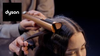 How to create Swaves with the Dyson Corrale™ hair straightener  Styling Simplified [upl. by Patten]