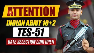 Army 102 TES 51 SSB Date Selection Link is Open 🔥 📲 TES 51 SSB Dates 🌟 TES SSB Coaching in India [upl. by Bullock]