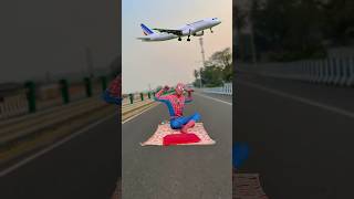 Spider man funny video😂😂 funny videoshorts trendingshorts shortsfeed spiderman [upl. by Ailerua]