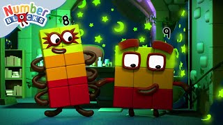 Summer Challenge  Numberblocks 45 Minute Compilation  123  Numbers Cartoon For Kids [upl. by Liebowitz]