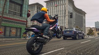 GTA 5 with NVIDIA DLSS 30 ⚡ High FPS and Stunning Visuals on RTX 4090  4K Gameplay [upl. by Airdni]