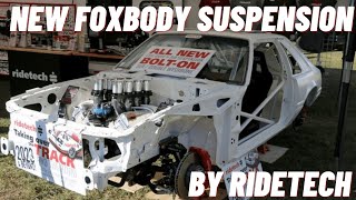 BREAKING NEWS New Foxbody Suspension by RIDETECH [upl. by Kjersti]