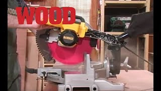 Mitersaw Basics  WOOD magazine [upl. by Ainer81]