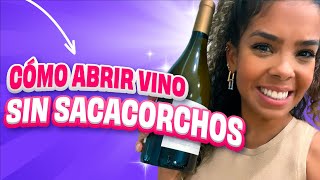 Abre una botella sin sacacorchos con estos simples trucos  Vickys Hacks [upl. by Kirstyn]