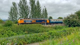 57306 amp 57310 at Barnwood Jn Gloucester 20072024 [upl. by Worthington]