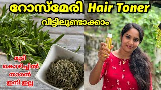 വരണ്ട മുടിയാണോ dryness മാറാൻ റോസ്മേരി Dried Rosemary water for hair Rosemary oil for Hair Hrowth [upl. by Deenya]