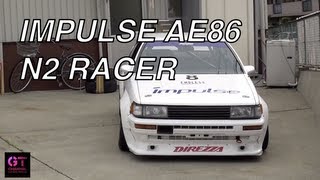 Impulse N2 Toyota Corolla Levin 86 Race Car Feature [upl. by Obnukotalo]