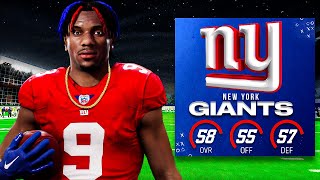 THE NEW YORK GIANTS Madden 25 Franchise EP1 [upl. by Kawai]