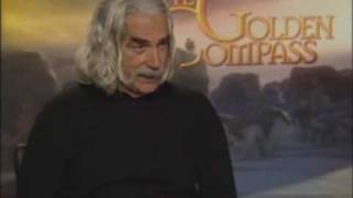 Sam Elliot The Golden Compass Premiere Interview [upl. by Idel]