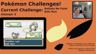 Rattata Solo Run Death Reel  Pokémon Challenges Stream Highlights [upl. by Nede47]