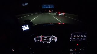 2023 Audi A4 Avant 35 TDI  0212kmh  Autobahn  Zeiten messen  POV [upl. by Evin]