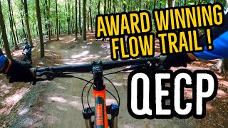 Riding QECPs Award Winning Blue Flow Trail  Queen Elizabeth Country Park [upl. by Seigler]