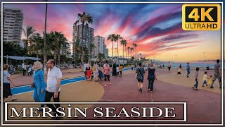 Mersin 4K Walking Tour Coastal Turkey [upl. by Tankoos]