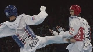 Mens Taekwondo 58kg Bronze Medal Finals  London 2012 Olympics [upl. by Snahc]