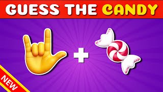 Can You Guess the CANDY by Emoji 🍬 [upl. by Eadahc]