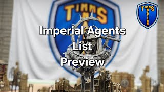 Imperial Agents 20 List [upl. by Akihdar]