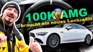 AMG GT43 träumt vom neuen Alcantara Lenkrad 🤯  myLENKRAD [upl. by Norvun]