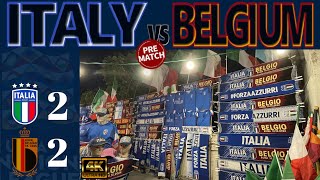 ITALY vs BELGIUM PRE MATCH｜UEFA NATIONS LEAGUE 2425 LEAGUEA GROUPA2｜10102024 STADIO OLIMPICO [upl. by Sybyl]