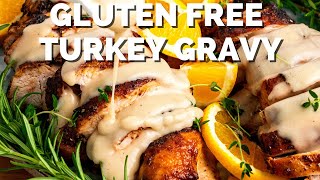 Gluten Free Turkey Gravy From Drippings [upl. by Gus]