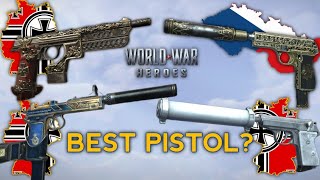 World War Heroes Top 4 Pistols 🔥 Whice One Is The Best [upl. by Eseneg349]