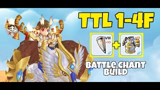 THANATOS LEGEND 14F  BATTLE CHANT BUILD  DIVINE AVENGER  Ragnarok Mobile [upl. by Eedahs841]