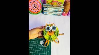 Diy showpiece  Calendar owl 🦉 shorts diy diycrafts [upl. by Elleined]