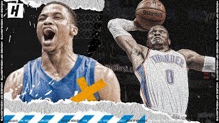 Russell Westbrook GREATEST SEASON EVER BEST MVP Plays from 201617 NBA Season [upl. by Amado]